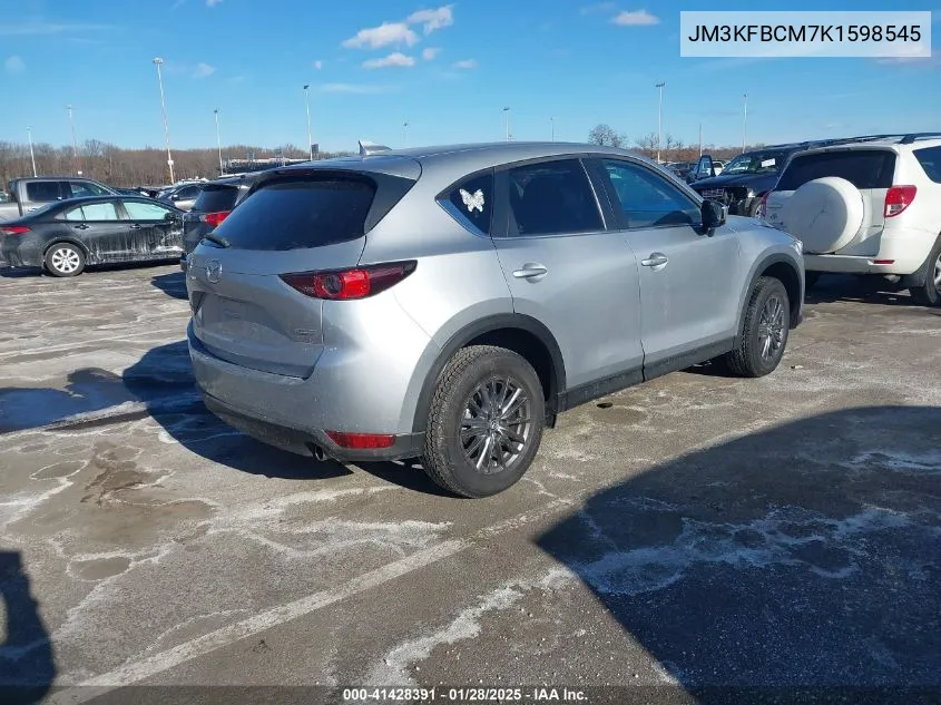 2019 Mazda Cx-5 Touring VIN: JM3KFBCM7K1598545 Lot: 41428391