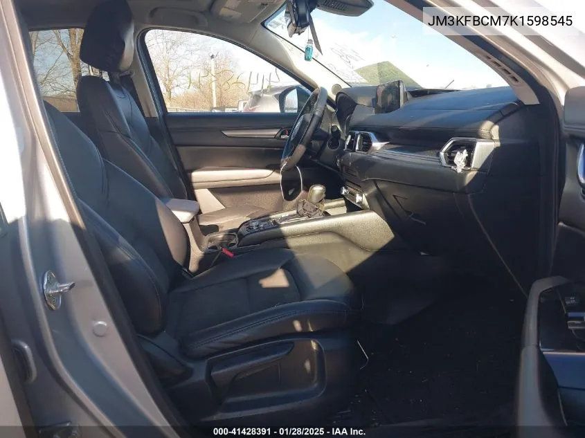 2019 Mazda Cx-5 Touring VIN: JM3KFBCM7K1598545 Lot: 41428391