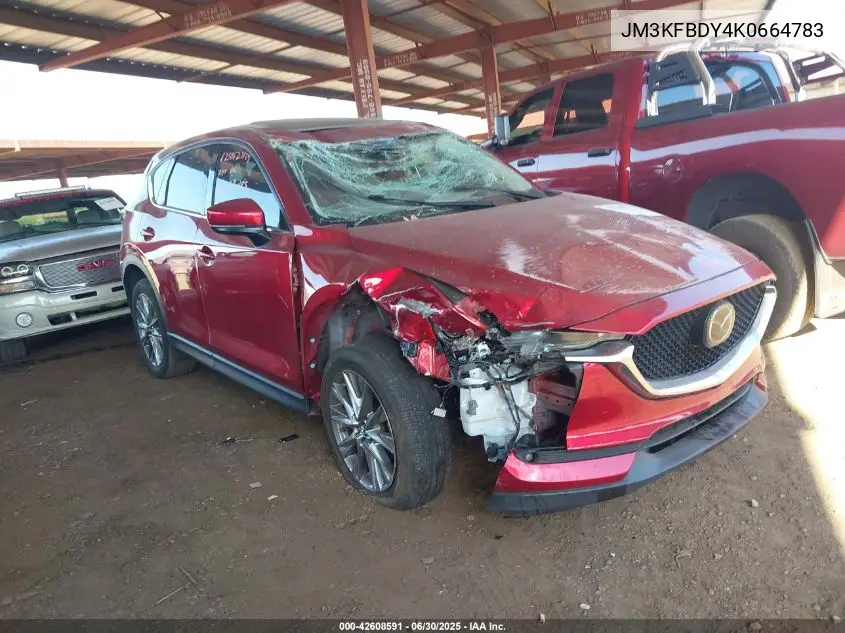 2019 Mazda Cx-5 Grand Touring Reserve VIN: JM3KFBDY4K0664783 Lot: 42608591
