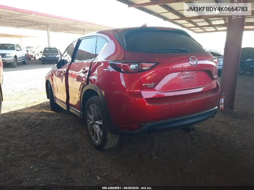 2019 Mazda Cx-5 Grand Touring Reserve VIN: JM3KFBDY4K0664783 Lot: 42608591