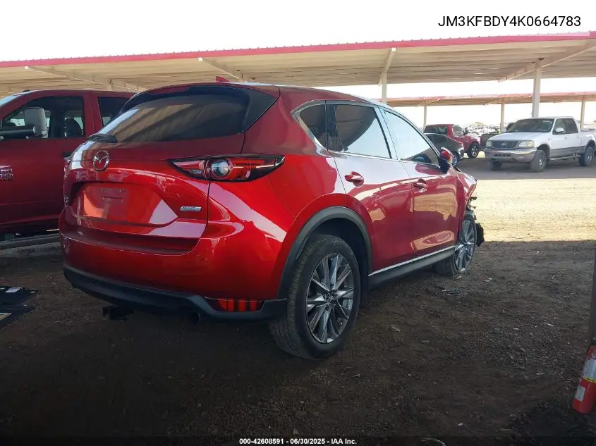 2019 Mazda Cx-5 Grand Touring Reserve VIN: JM3KFBDY4K0664783 Lot: 42608591