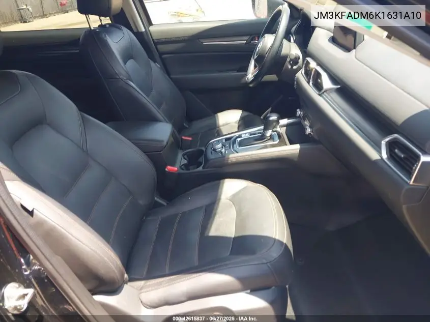 2019 Mazda Cx-5 Grand Touring VIN: JM3KFADM6K1631A10 Lot: 42615837