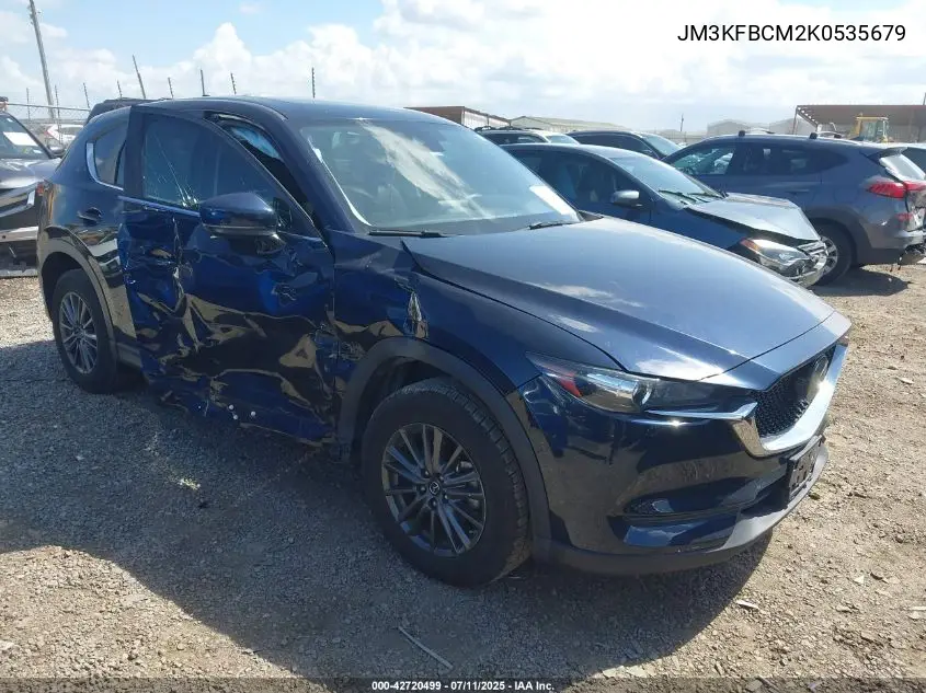2019 Mazda Cx-5 Touring VIN: JM3KFBCM2K0535679 Lot: 42720499