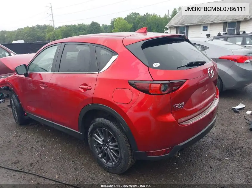 2020 Mazda Cx-5 Touring VIN: JM3KFBCM6L0786111 Lot: 42613792