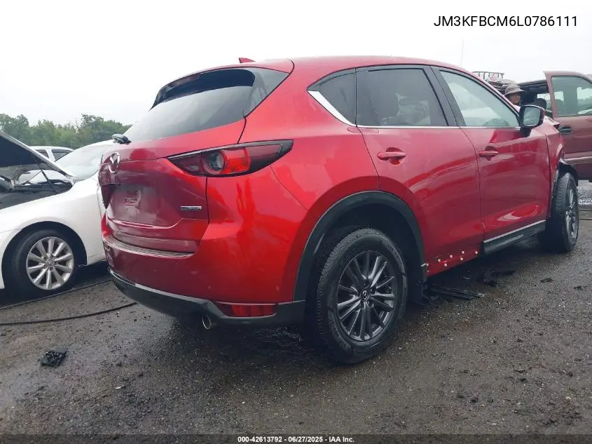 2020 Mazda Cx-5 Touring VIN: JM3KFBCM6L0786111 Lot: 42613792
