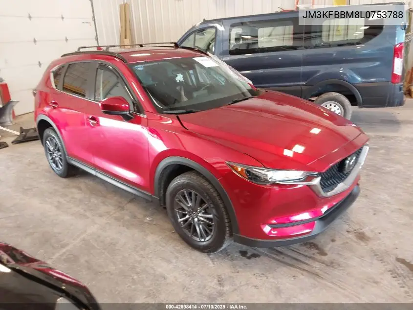 2020 Mazda Cx-5 Sport VIN: JM3KFBBM8L0753788 Lot: 42698414