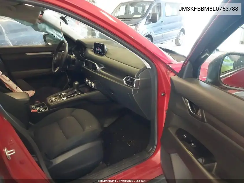 2020 Mazda Cx-5 Sport VIN: JM3KFBBM8L0753788 Lot: 42698414