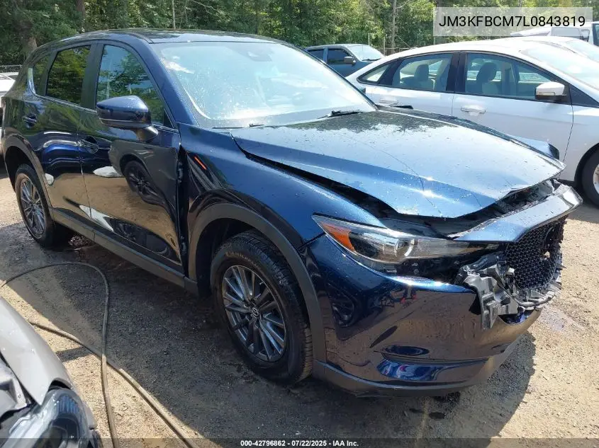 2020 Mazda Cx-5 Touring VIN: JM3KFBCM7L0843819 Lot: 42796862