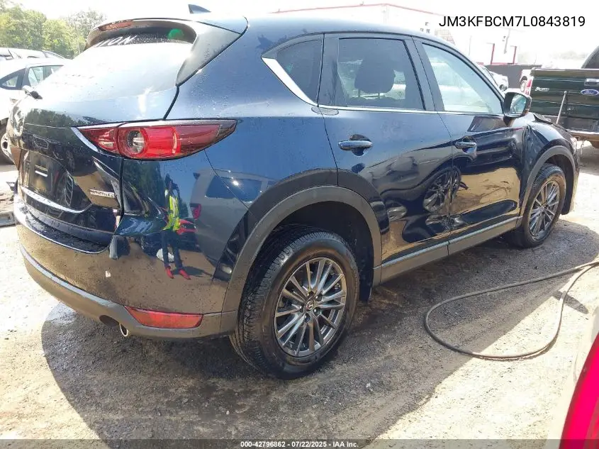 2020 Mazda Cx-5 Touring VIN: JM3KFBCM7L0843819 Lot: 42796862