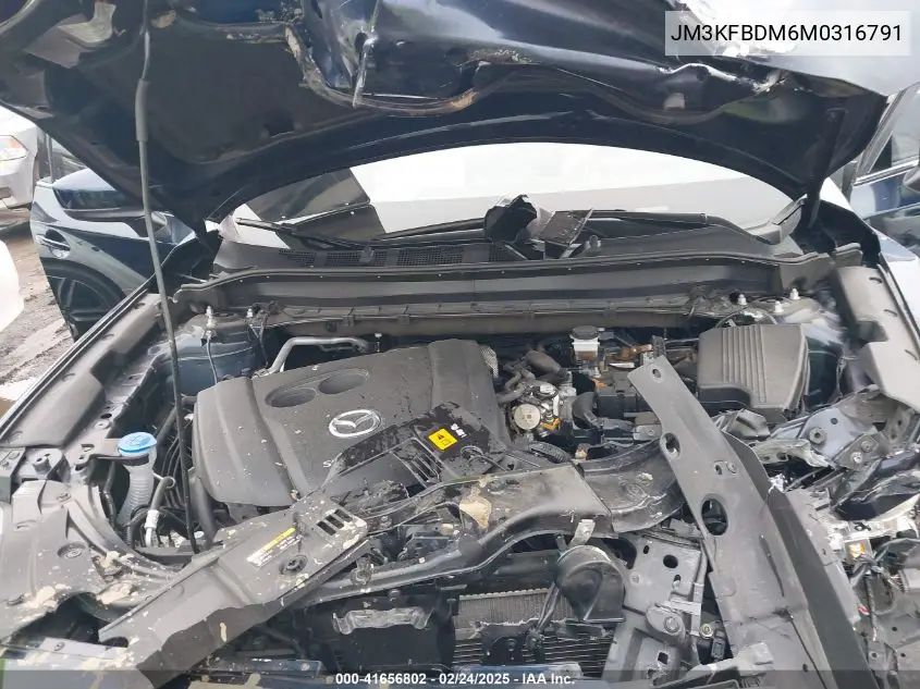 2021 Mazda Cx-5 Grand Touring VIN: JM3KFBDM6M0316791 Lot: 41656802
