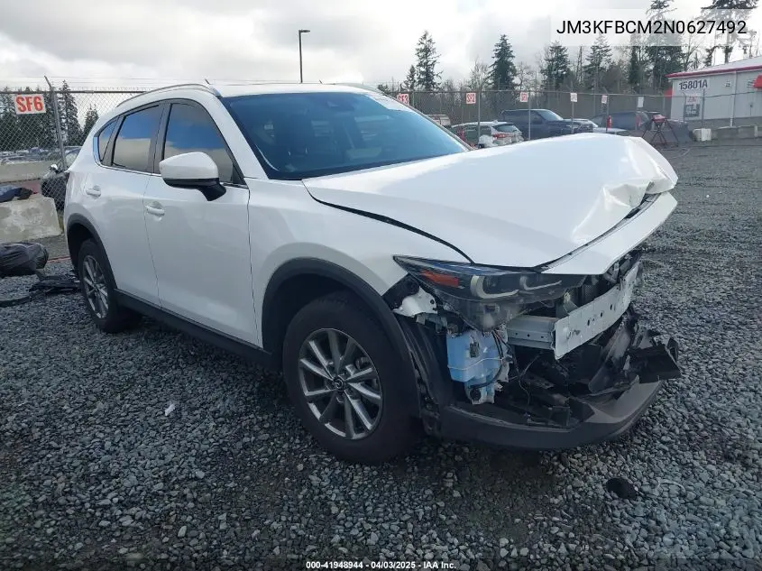2022 Mazda Cx-5 2.5 S Preferred VIN: JM3KFBCM2N0627492 Lot: 41948944