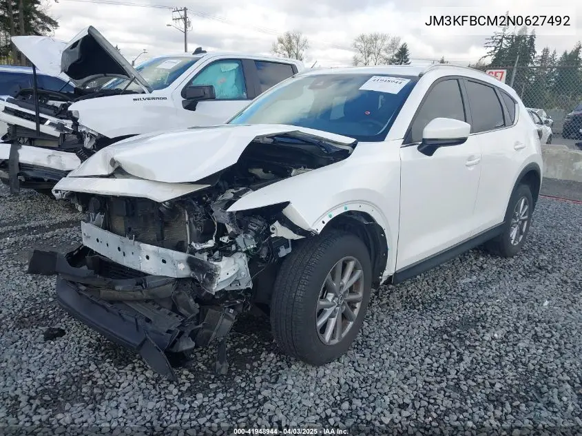 2022 Mazda Cx-5 2.5 S Preferred VIN: JM3KFBCM2N0627492 Lot: 41948944