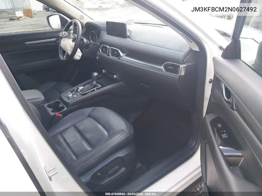 2022 Mazda Cx-5 2.5 S Preferred VIN: JM3KFBCM2N0627492 Lot: 41948944