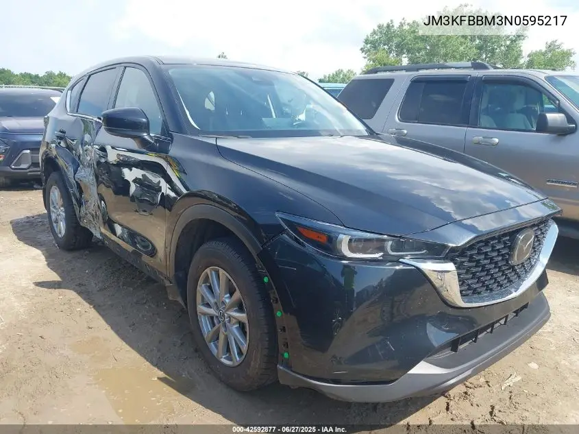 2022 Mazda Cx-5 2.5 S Select VIN: JM3KFBBM3N0595217 Lot: 42592877