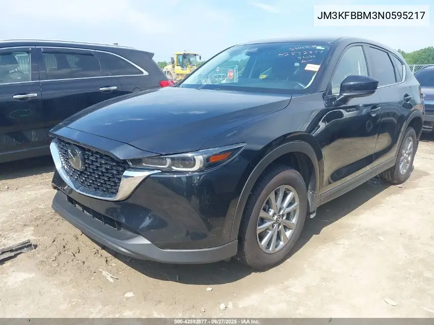 2022 Mazda Cx-5 2.5 S Select VIN: JM3KFBBM3N0595217 Lot: 42592877