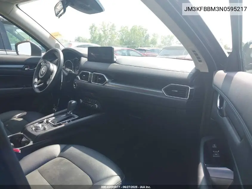 2022 Mazda Cx-5 2.5 S Select VIN: JM3KFBBM3N0595217 Lot: 42592877