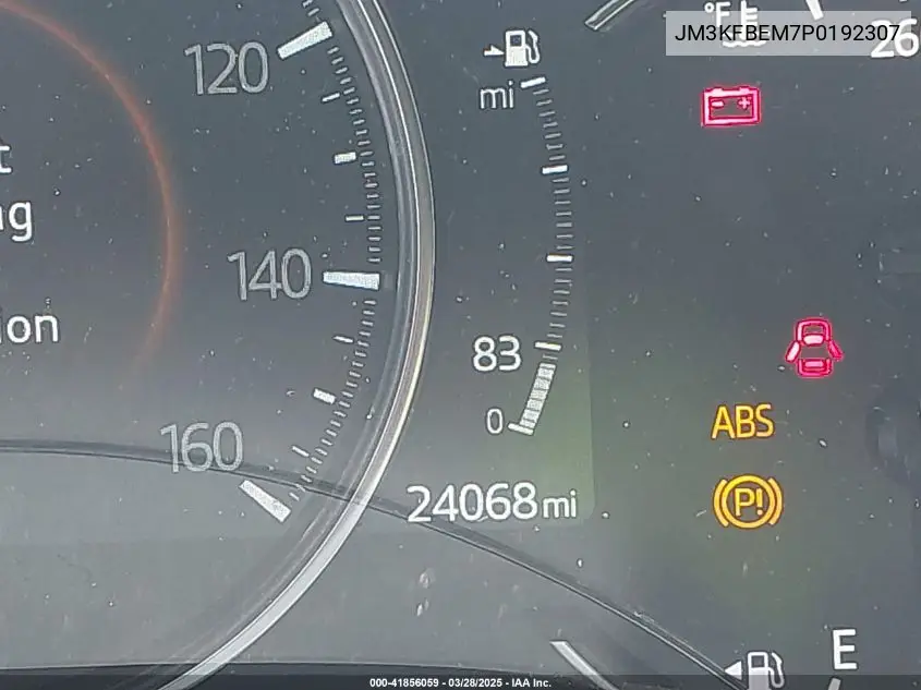 2023 Mazda Cx-5 2.5 S Premium Plus VIN: JM3KFBEM7P0192307 Lot: 41856059