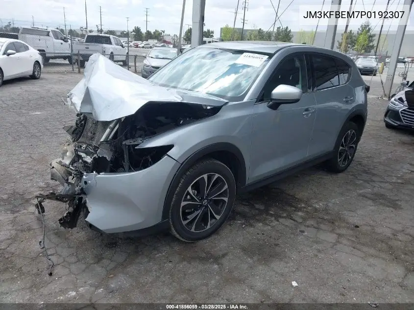 2023 Mazda Cx-5 2.5 S Premium Plus VIN: JM3KFBEM7P0192307 Lot: 41856059