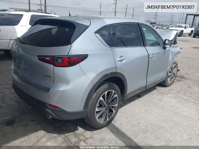 2023 Mazda Cx-5 2.5 S Premium Plus VIN: JM3KFBEM7P0192307 Lot: 41856059