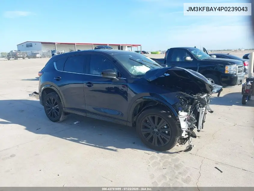 2023 Mazda Cx-5 2.5 Turbo VIN: JM3KFBAY4P0239043 Lot: 42781899