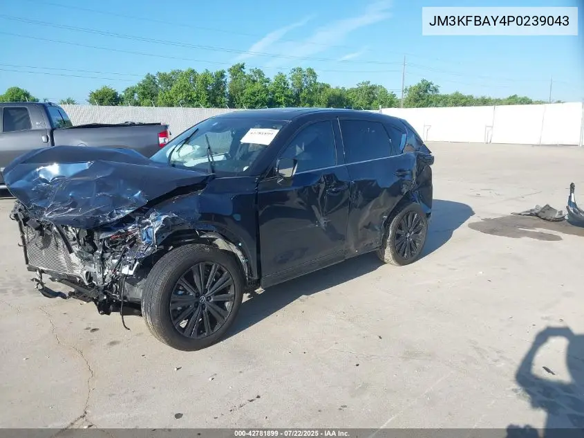 2023 Mazda Cx-5 2.5 Turbo VIN: JM3KFBAY4P0239043 Lot: 42781899