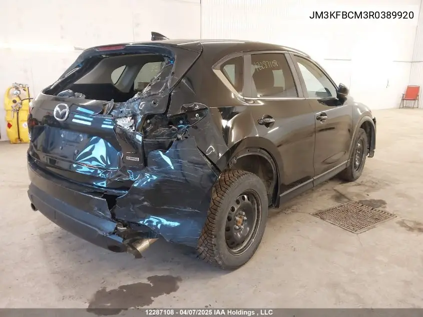 2024 Mazda Cx-5 Preferred VIN: JM3KFBCM3R0389920 Lot: 12287108