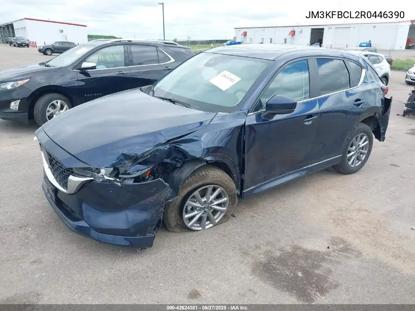 2024 Mazda Cx-5 2.5 S Preferred VIN: JM3KFBCL2R0446390 Lot: 42624381