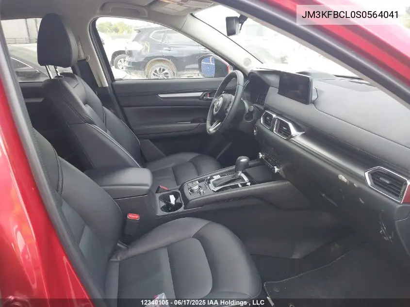 2025 Mazda Cx-5 Preferred VIN: JM3KFBCL0S0564041 Lot: 12340105