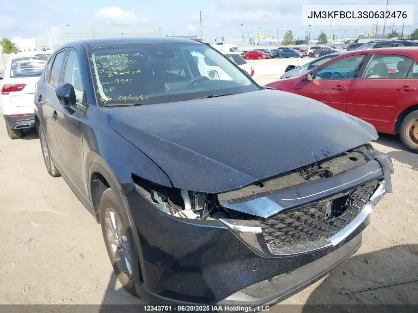 2025 Mazda Cx-5 Preferred VIN: JM3KFBCL3S0632476 Lot: 12343751