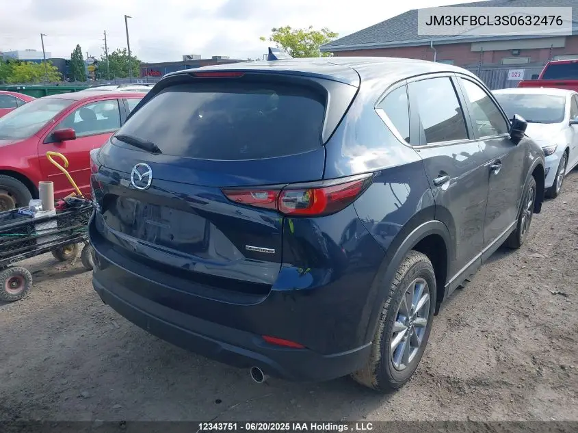 2025 Mazda Cx-5 Preferred VIN: JM3KFBCL3S0632476 Lot: 12343751