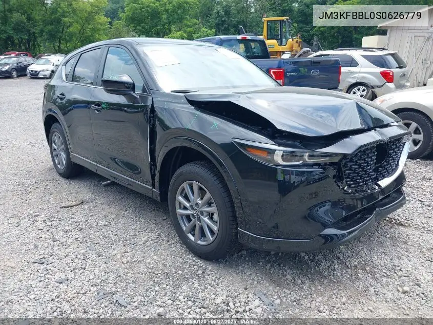 2025 Mazda Cx-5 2.5 S Select VIN: JM3KFBBL0S0626779 Lot: 42590120