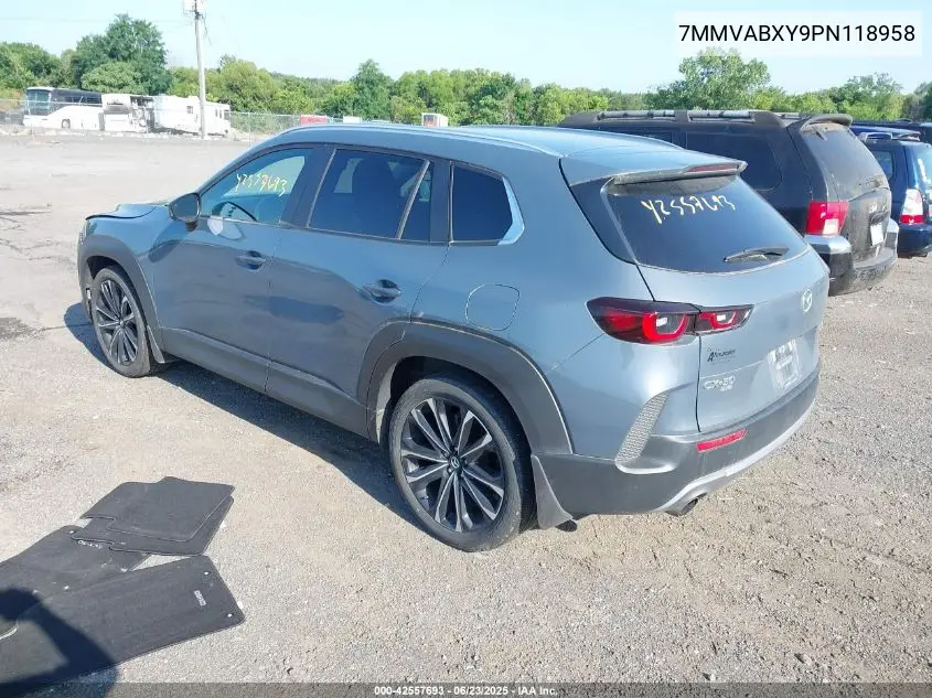 2023 Mazda Cx-50 Meridian VIN: 7MMVABXY9PN118958 Lot: 42557693