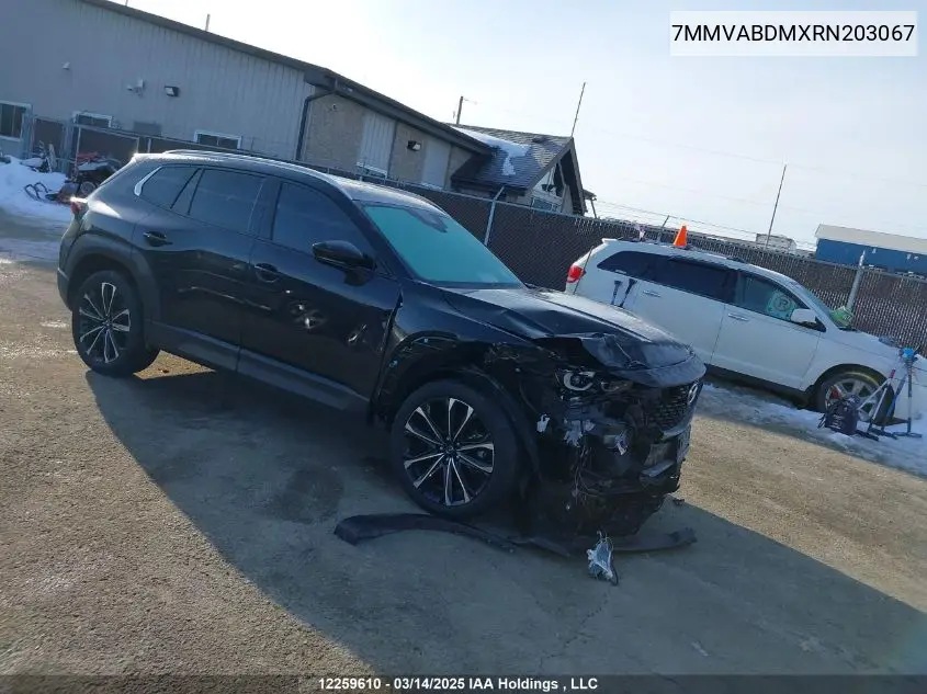 2024 Mazda Cx-50 VIN: 7MMVABDMXRN203067 Lot: 12259610