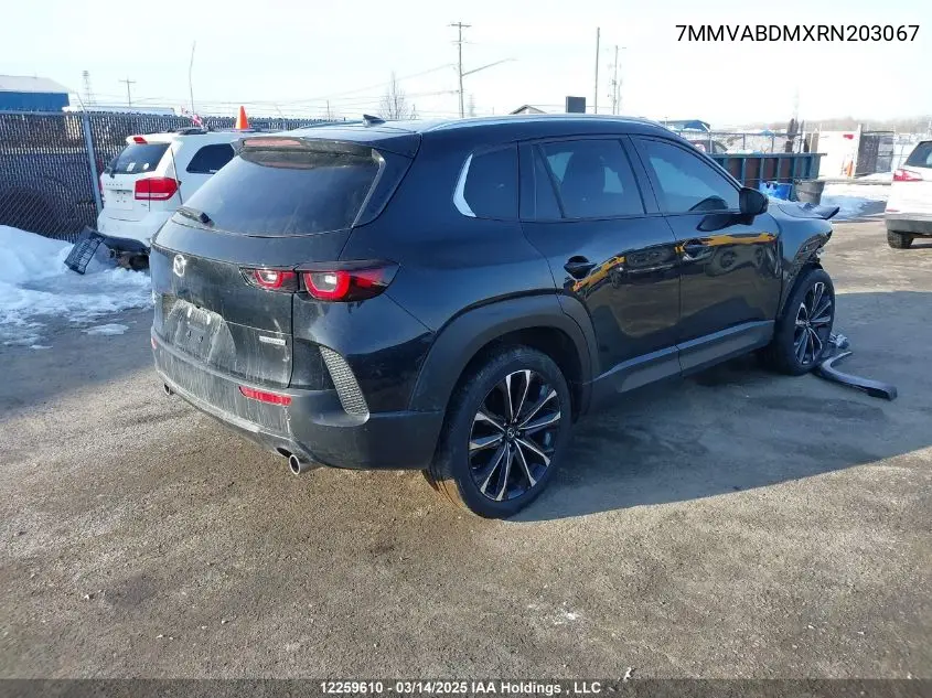 2024 Mazda Cx-50 VIN: 7MMVABDMXRN203067 Lot: 12259610
