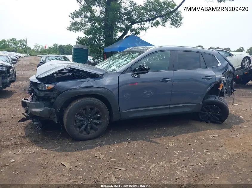2024 Mazda Cx-50 2.5 S Select VIN: 7MMVABAM2RN209420 Lot: 42477501