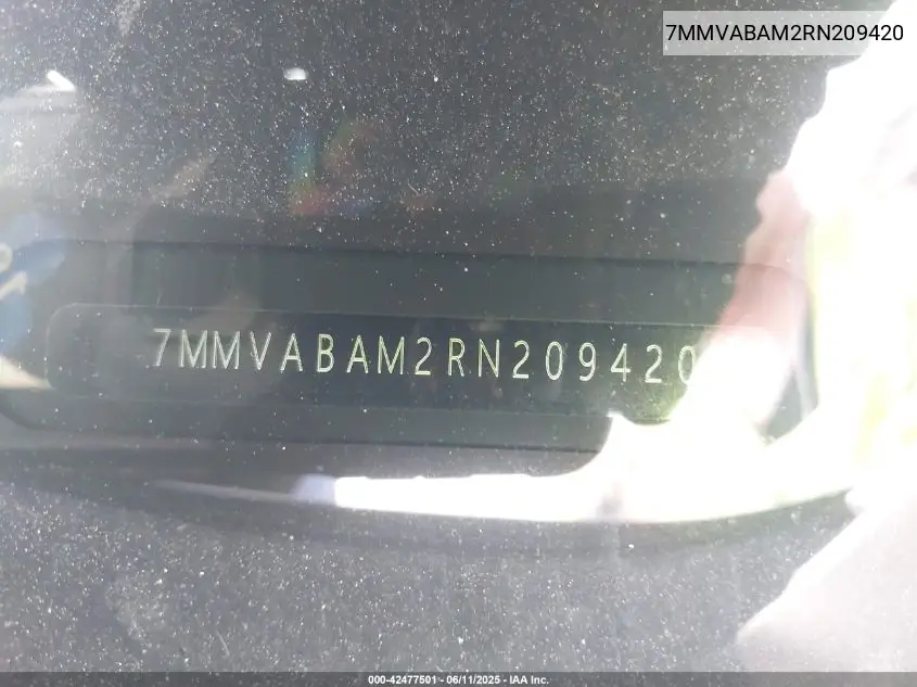 2024 Mazda Cx-50 2.5 S Select VIN: 7MMVABAM2RN209420 Lot: 42477501