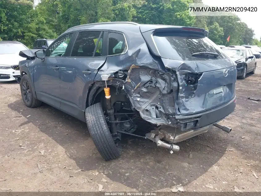 2024 Mazda Cx-50 2.5 S Select VIN: 7MMVABAM2RN209420 Lot: 42477501