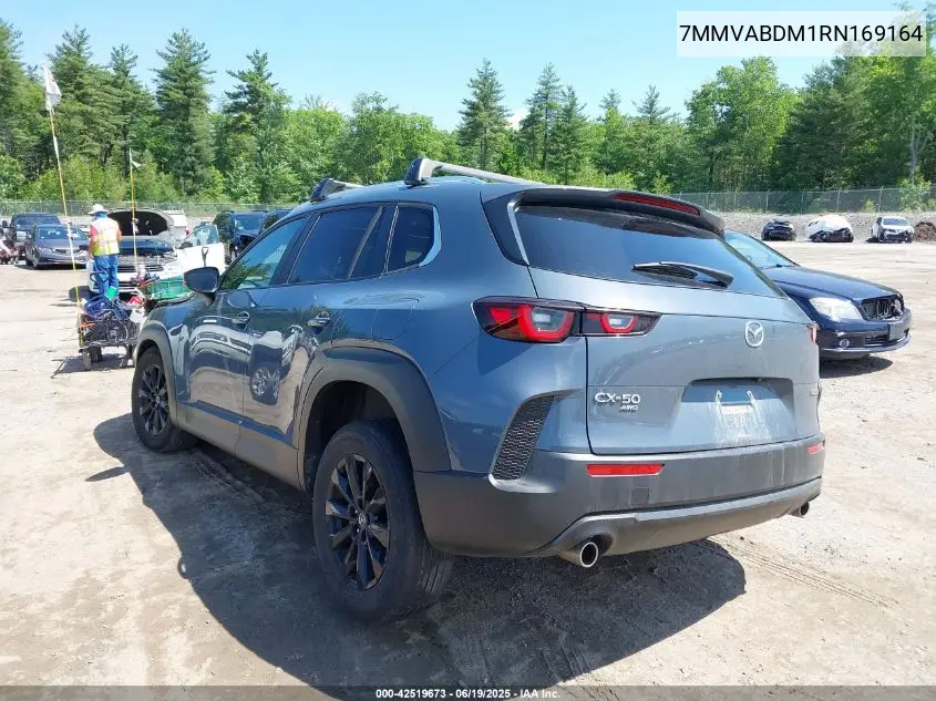 2024 Mazda Cx-50 2.5 S Premium VIN: 7MMVABDM1RN169164 Lot: 42519673