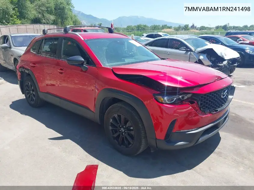 2024 Mazda Cx-50 2.5 S Select VIN: 7MMVABAM1RN241498 Lot: 42533835