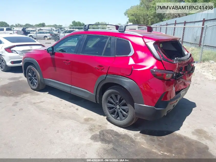 2024 Mazda Cx-50 2.5 S Select VIN: 7MMVABAM1RN241498 Lot: 42533835