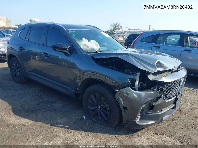 2024 Mazda Cx-50 2.5 S Select VIN: 7MMVABAM8RN204321 Lot: 42545555