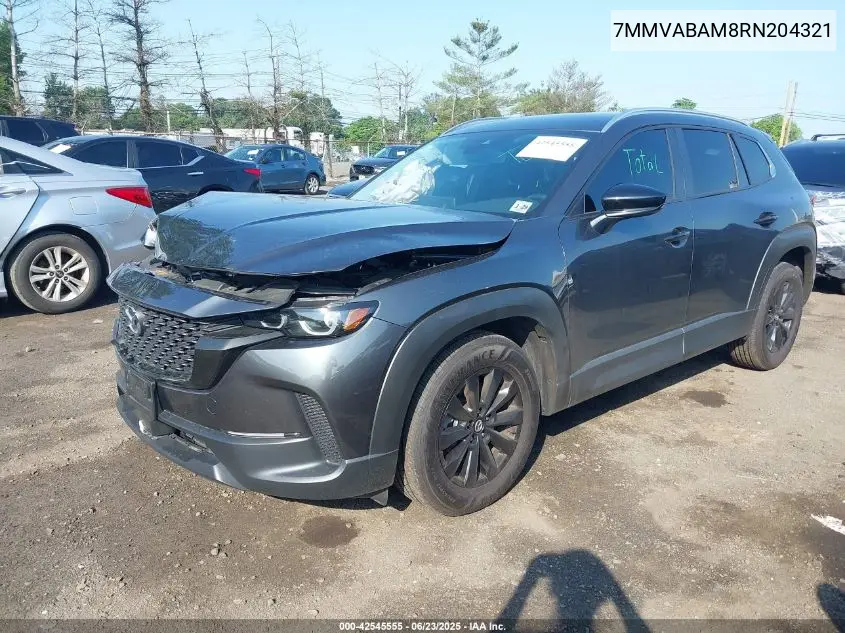 2024 Mazda Cx-50 2.5 S Select VIN: 7MMVABAM8RN204321 Lot: 42545555