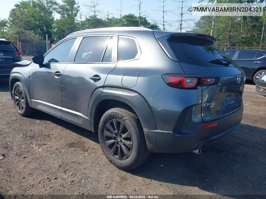 2024 Mazda Cx-50 2.5 S Select VIN: 7MMVABAM8RN204321 Lot: 42545555