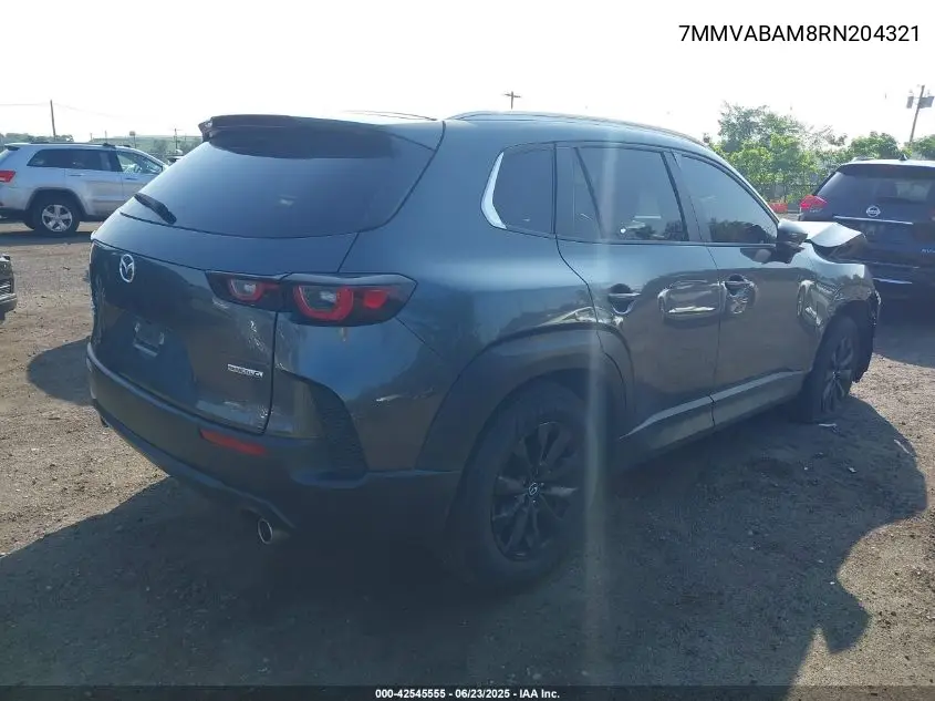 2024 Mazda Cx-50 2.5 S Select VIN: 7MMVABAM8RN204321 Lot: 42545555