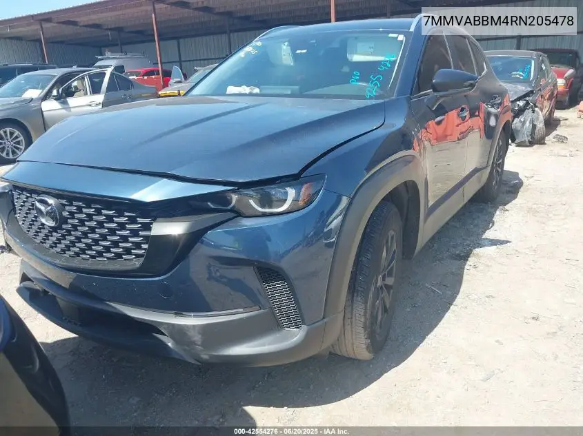 2024 Mazda Cx-50 2.5 S Preferred VIN: 7MMVABBM4RN205478 Lot: 42554276