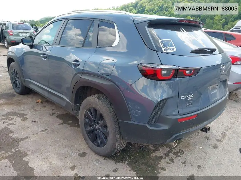 2024 Mazda Cx-50 2.5 S Preferred VIN: 7MMVABBM6RN188005 Lot: 42576347
