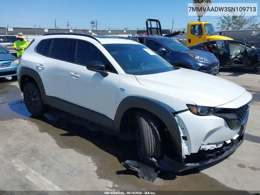 2025 Mazda Cx-50 Hybrid Premium Package VIN: 7MMVAADW3SN109713 Lot: 42544140