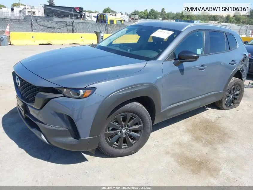 2025 Mazda Cx-50 Hybrid Preferred Package VIN: 7MMVAABW1SN106361 Lot: 42571731