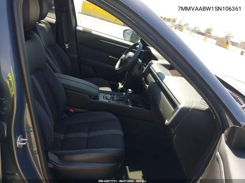 2025 Mazda Cx-50 Hybrid Preferred Package VIN: 7MMVAABW1SN106361 Lot: 42571731