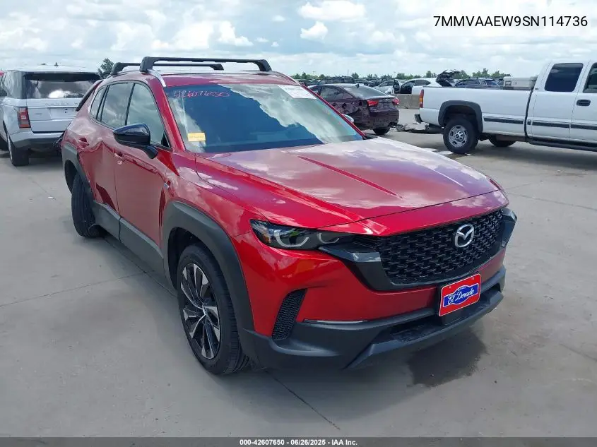 2025 Mazda Cx-50 Hybrid Premium Plus Package VIN: 7MMVAAEW9SN114736 Lot: 42607650